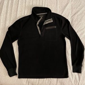 Black Banana Republic fleece pullover